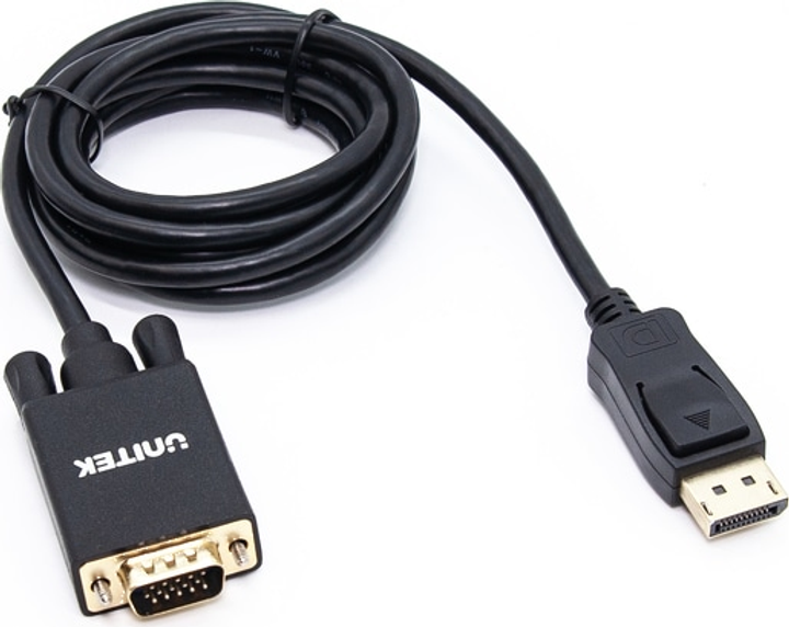 Адаптер Unitek DisplayPort-VGA 1.8 м (4894160010506) - зображення 5
