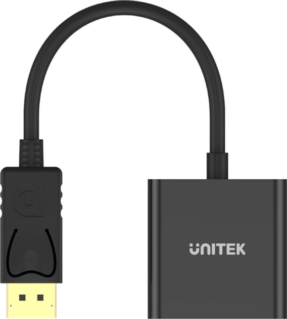 Адаптер Unitek DisplayPort-VGA FullHD (4894160010490) - зображення 3