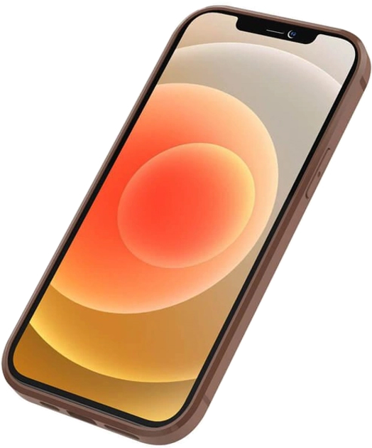 Etui Nillkin Aoge do Apple iPhone 12 Mini brązowe (NN-ALC-IP12M/BE) - obraz 4