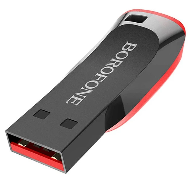 USB Флешка металлическая флешка 32ГБ BOROFONE BUD2 32GB - изображение 4