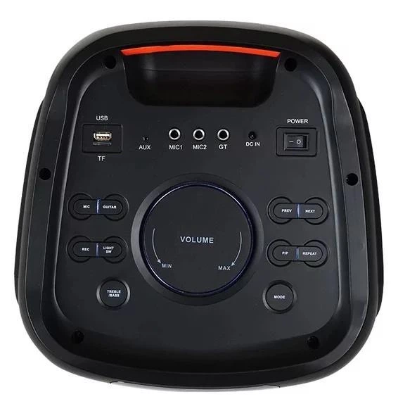 Bluetooth колонка Pro. Audio 208-08 5"2 з 2 радіомікрофонами на акумуляторі - зображення 4