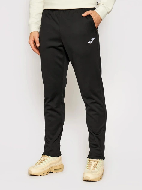 Штани JOMA long pants elba black (slim-fit) 2XL