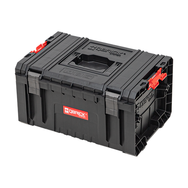 Набір із 3 ящиків для зберігання інструментів 5/19/28 л Qbrick System PRO Set 2 Plus на колесах, пластикові, чорні - Фото 4 Набір із 3 ящиків для зберігання інструментів 5/19/28 л Qbrick System PRO Set 2 Plus на колесах, пластикові, чорні - зображення 4