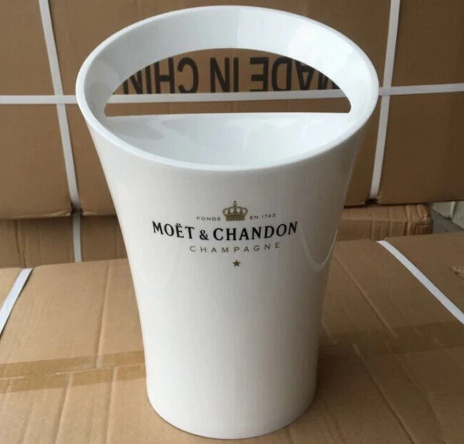 Ведро для шампанского Moët & Chandon. Кулер для льда Моет Шандон. Белое moet - изображение 2