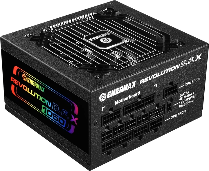 Zasilacz Enermax Revolution D.F.X 1050W (ERT1050EWT) - Zdjęcie 1 Zasilacz Enermax Revolution D.F.X 1050W (ERT1050EWT) - obraz 1