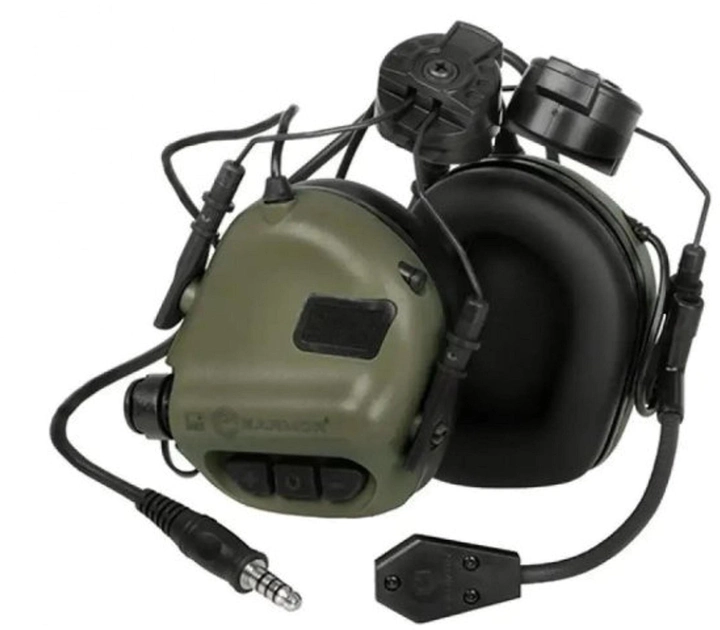 Активні захисні навушники Earmor M32H MOD3 (FG) Olive (EM-M32H-M3-FG) - зображення 2