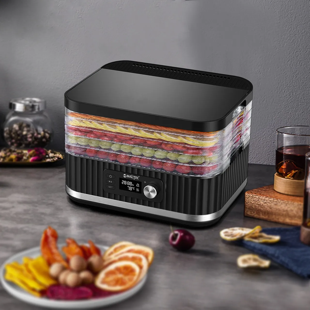 Сушилка для овощей, фруктов, грибов Maltec DryExpert450W Черная - изображение 10