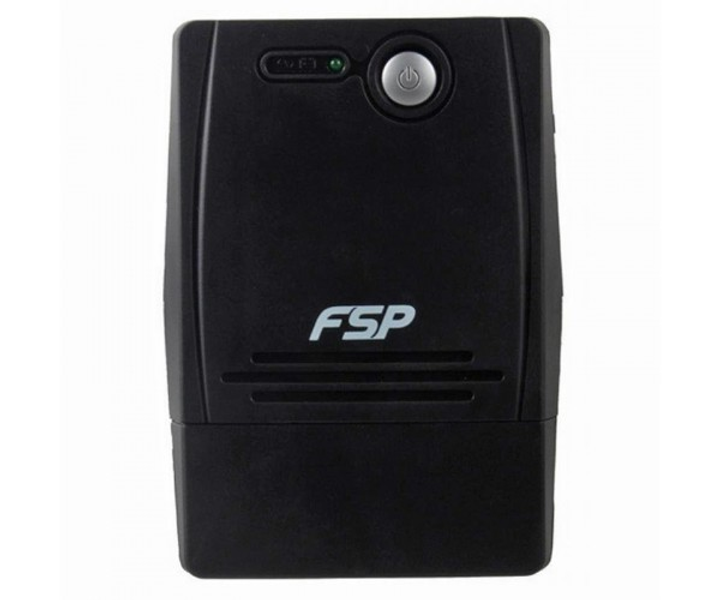 ДБЖ FSP FP650, 650ВА/360Вт, Line-Int, USB/RJ45, IEC-320-C13, AVR, Black ...