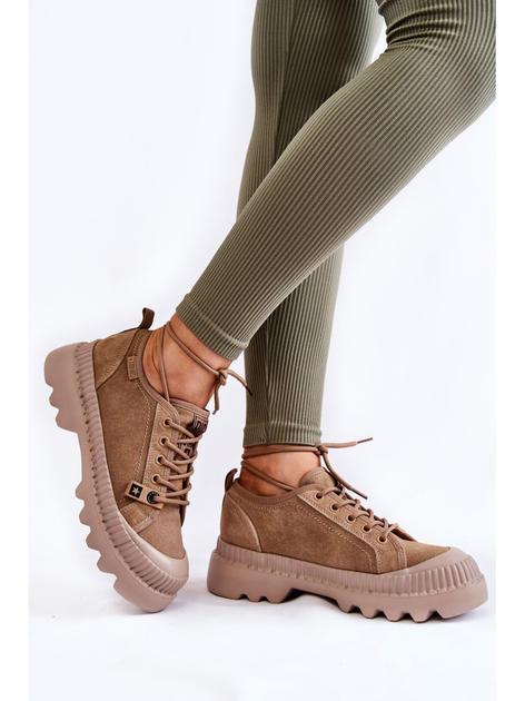 Sneakersy damskie Big Star KK274511 36 Beżowe (5900714564582) - obraz 4