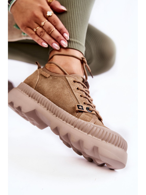 Sneakersy damskie Big Star KK274511 36 Beżowe (5900714564582) - obraz 5
