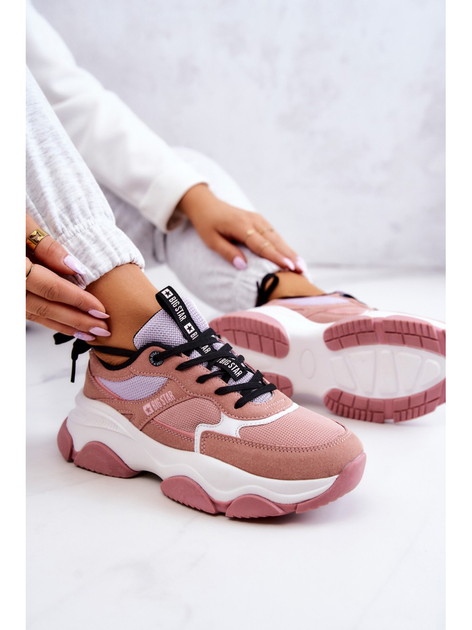 Sneakersy damskie Big Star JJ274577 36 Różowe (5900714494148) - obraz 8