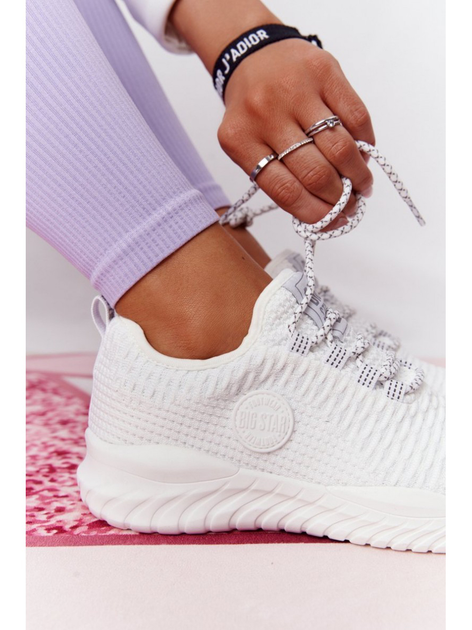 Sneakersy damskie Big Star HH274296 36 Białe (5900714355494) - obraz 3
