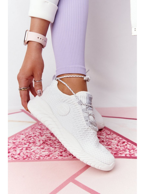 Sneakersy damskie Big Star HH274296 36 Białe (5900714355494) - obraz 7