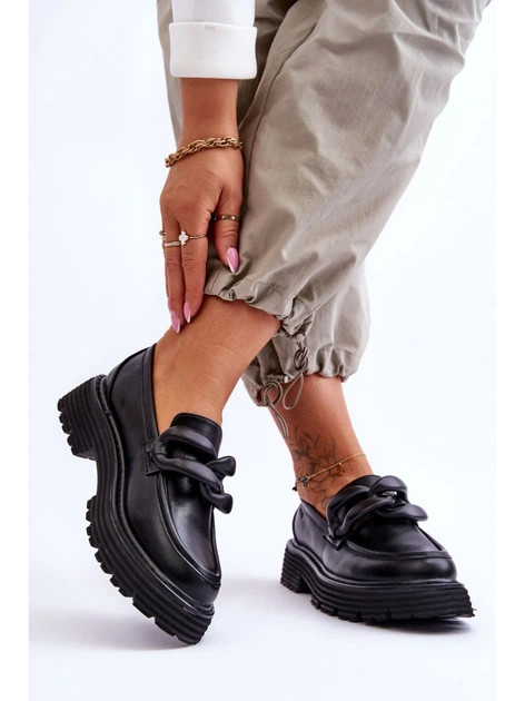 Loafersy damskie Big Star LL274580 38 Czarne (5900714633219) - obraz 5