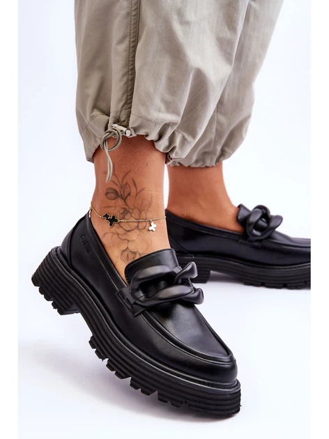 Loafersy damskie Big Star LL274580 38 Czarne (5900714633219) - obraz 7