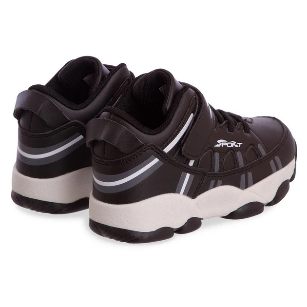 Баскетбольные кроссовки детские SP-Sport 1807-4 размер 34 Black - Фото 4 Баскетбольные кроссовки детские SP-Sport 1807-4 размер 34 Black - изображение 4