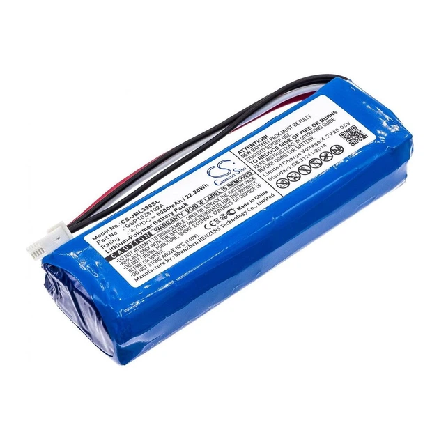 Акумулятор Cameron Sino GSP1029102A (CS-JML330SL) для JBL Charge 3, 6000 мА·год - Фото 1 Акумулятор Cameron Sino GSP1029102A (CS-JML330SL) для JBL Charge 3, 6000 мА·год - зображення 1