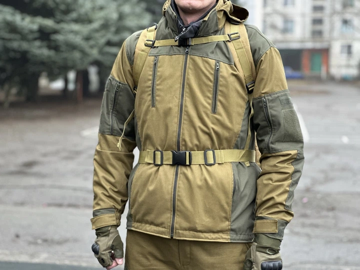 Тактический (военный) рюкзак Tactic Raid с системой molle на 40 л Coyote (601-coyote) - изображение 7