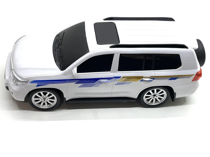 Джип на радиоуправлении Toyota Land Cruiser масштаб 1:12 Белый ( M
