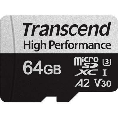 Карта памяти Transcend 64gb microSDXC class 10 uhs-i u1 High Endurance (ts64gusd350v) - изображение 2