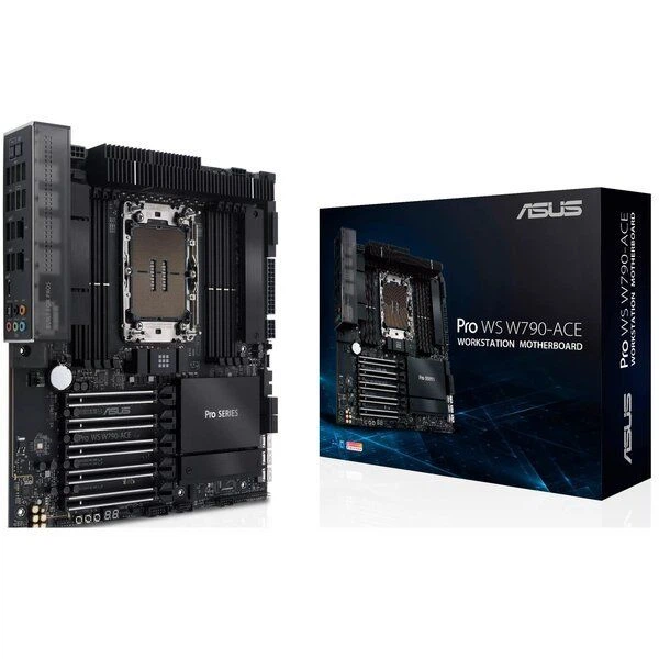Материнcкая плата Asus Pro ws w790-ace (s4677, Intel w790, ddr5) (90mb1c70-m0eay0) - изображение 2