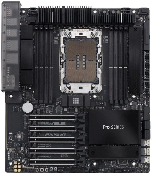 Материнcкая плата Asus Pro ws w790-ace (s4677, Intel w790, ddr5) (90mb1c70-m0eay0) - изображение 5
