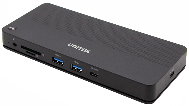 KVM-перемикач Unitek 2-in-1-out, 1x HDMI, 3x USB-A, 5x USB-C (D1077A) - зображення 1