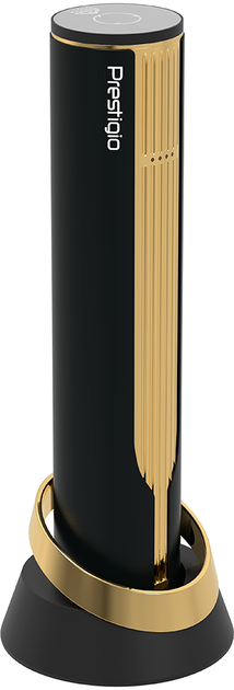 Korkociąg elektryczny do wina Prestigio Maggiore Black-Gold (PWO104GD) - obraz 5
