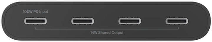 Hub USB-C Belkin 4 porty USB-C (AVC018BTBK) - obraz 5