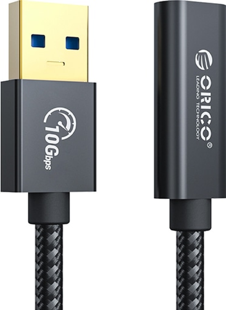 Adapter Orico USB-A - USB-C (MF) 10 Gbit/s PD60W 1 m (ACF31-10-BK-BP) - obraz 1