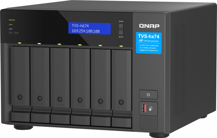 Serwer plików QNAP 8BAY TVS-H674-I3-16G - obraz 5