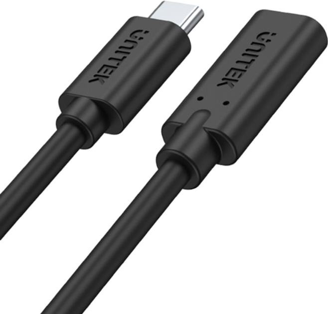 Przedłużacz Unitek USB-C 10Gbps 4K PD 100W 1 m (C14086BK-1M) - obraz 2