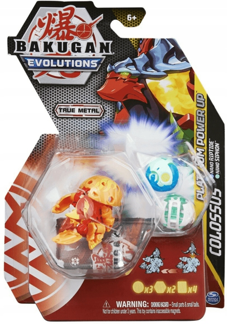 Фігурка Spin Master Bakugan Evolustions Extra Power Ball + nanogans (6063394/20135591) - зображення 1