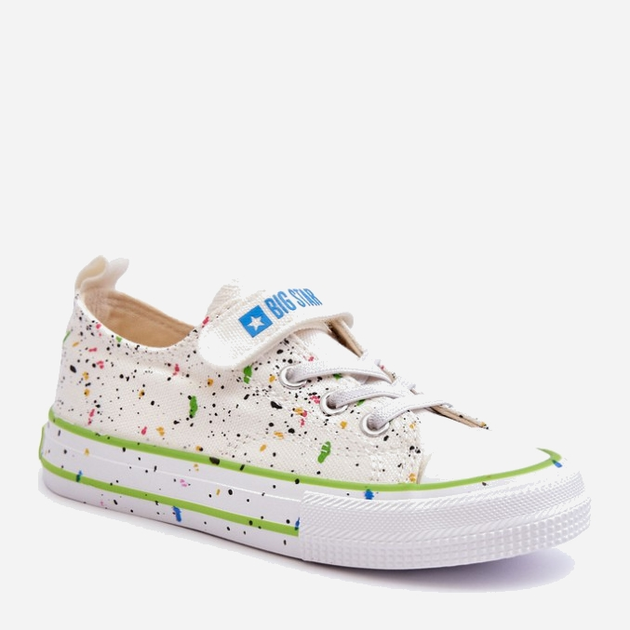 Trampki dziecięce Big Star LL374062 33 Białe (5900714607852) - obraz 1