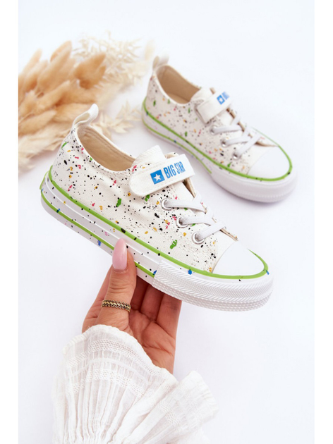 Trampki dziecięce Big Star LL374062 33 Białe (5900714607852) - obraz 2