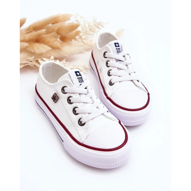 Trampki dziecięce dla dziewczynki Big Star DD374160 25 Białe (5900714303389) - obraz 5