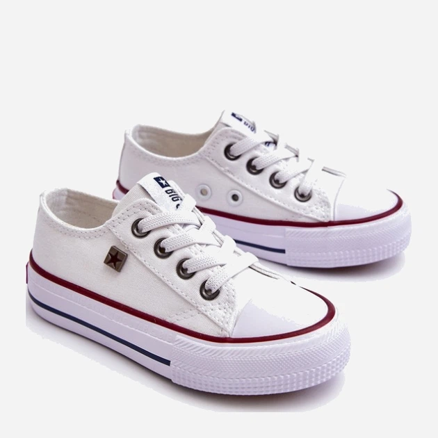 Trampki dziecięce dla dziewczynki Big Star DD374160 34 Białe (5900714303471) - obraz 3