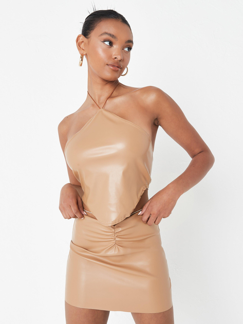 Топ жіночий Missguided TJ106206 36 Коричневий від Rozetka на платформі USKIDKA Акція на Топ жіночий Missguided TJ106206 36 Коричневий від Rozetka