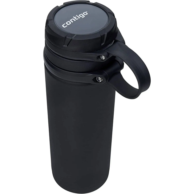Термо-пляшка Contigo Fuse 0,7 л чорна (2156007) - Фото 3 Термо-пляшка Contigo Fuse 0,7 л чорна (2156007) - зображення 3