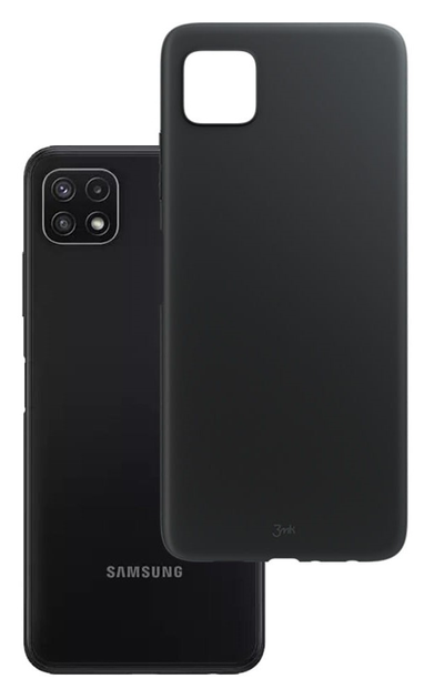 Панель 3MK Matt Case для Samsung A22 5G A226 Black (3M002659) - зображення 2
