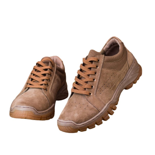 Тактические кроссовки койот весна/лето, Армейские кроссовки износостойкие с подкладкой 3D-сеткой, размер 42 (105004-42) - изображение 1