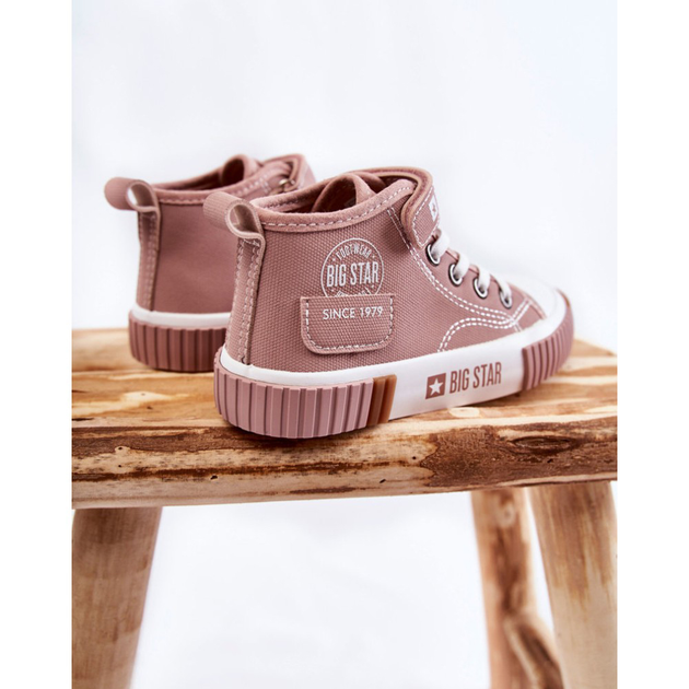 Trampki dziecięce Big Star KK374016 33 Różowe (5900714534240) - obraz 5