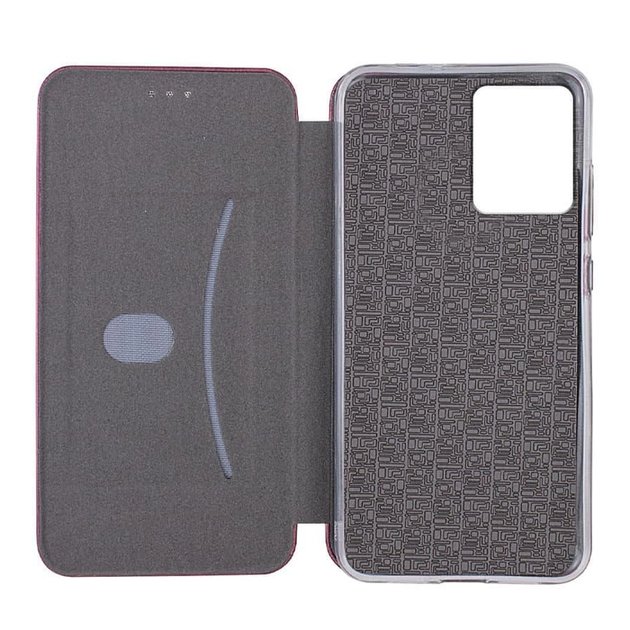 Чехол Fiji G.C. для Xiaomi Redmi Note 12 книжка магнитная Bordo - изображение 3