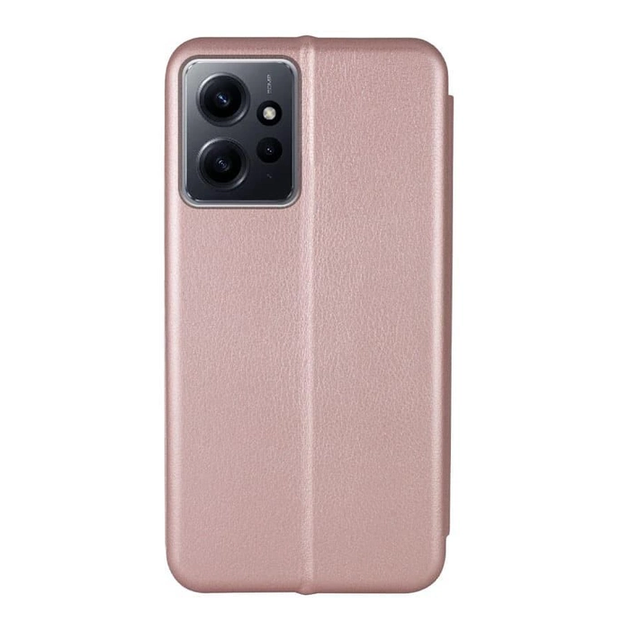 Чехол Fiji G.C. для Xiaomi Redmi Note 12 книжка магнитная Rose Gold - изображение 3