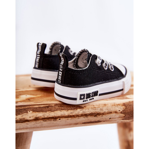 Trampki chłopięce Big Star KK374049 19 Czarne (5900714538163) - obraz 5