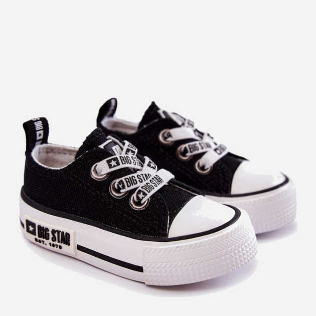 Trampki chłopięce Big Star KK374049 19 Czarne (5900714538163) - obraz 7