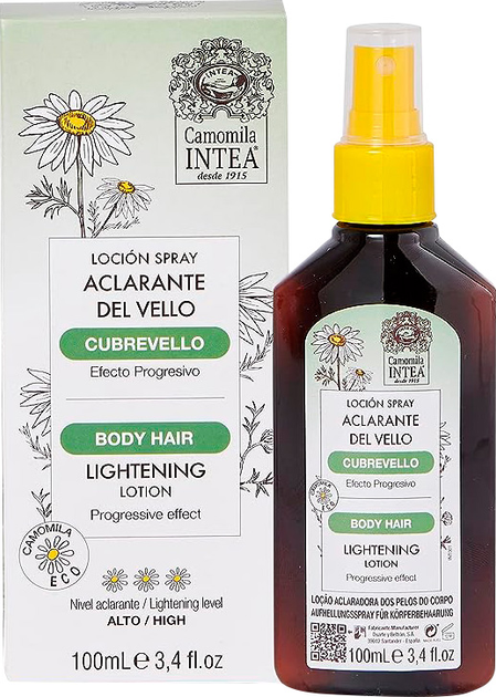 Balsam w sprayu Camomila Intea Body Hair Lightening Lotion Spray 100 ml (8410895100150) - obraz 1