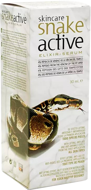 Serum do twarzy Diet Esthetic Skincare Snake Active Anti-Wrinkles Elixir Serum 30 ml (8430830507578) - obraz 1