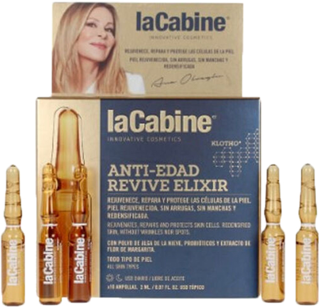 Сироватка для обличчя La Cabine Anti-Aging Ampoules Revive Elixir 10x2 мл (8435534403218) - зображення 1