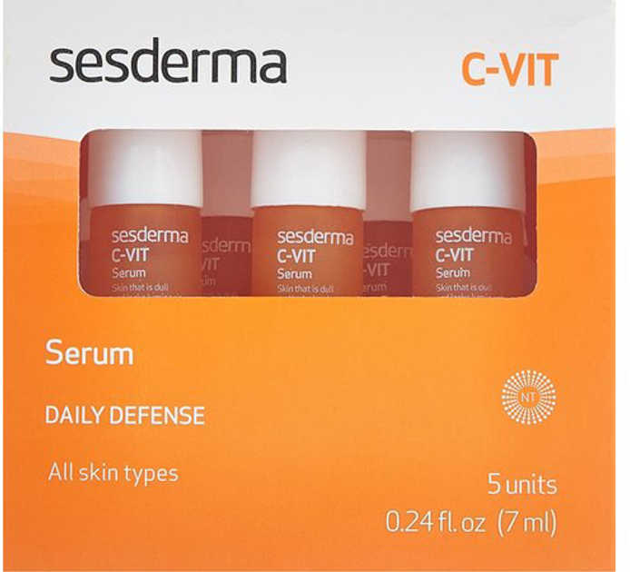 Serum do twarzy Sesderma C-Vit Serum 5x7 ml (8470003688604) - obraz 1